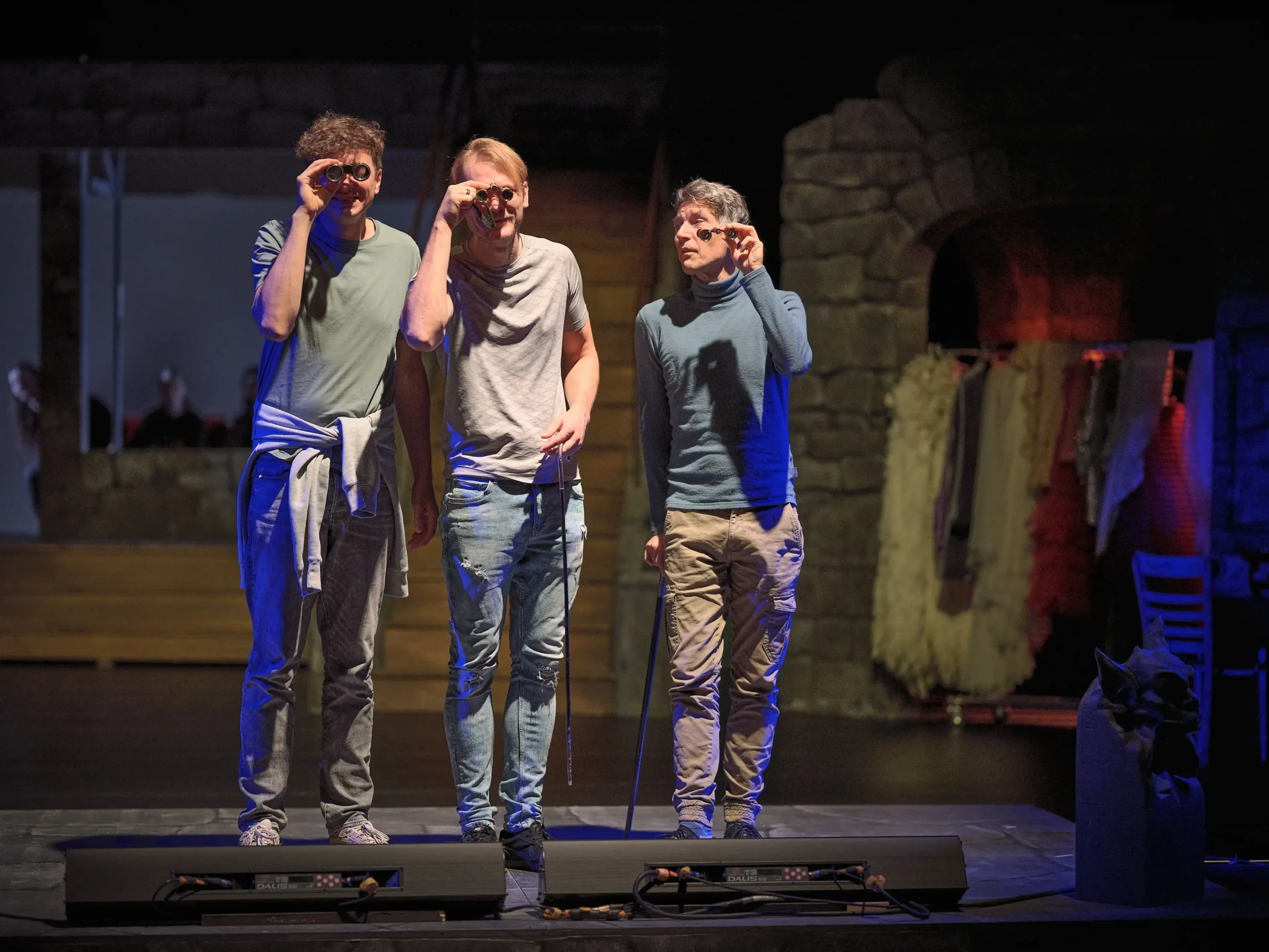 Theaterfotografie Endprobe Inszenierung Dorian Gray Foto Peter Levin Schuster